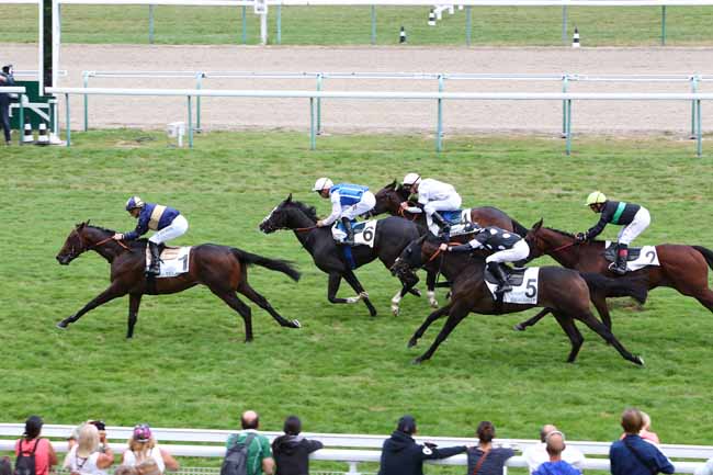 Photo d'arrivée de la course pmu PRIX IRISH RIVER à DEAUVILLE le Mardi 30 juillet 2019