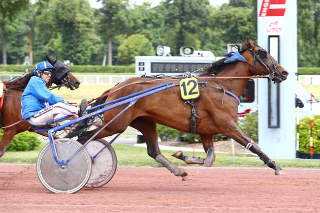 Photo d'arrivée de la course pmu PRIX DE LA MUETTE à ENGHIEN le Samedi 3 août 2019