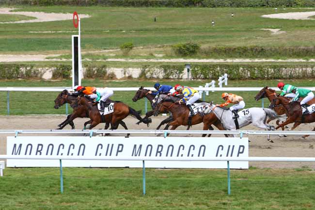 Photo d'arrivée de la course pmu PRIX DE LA FORET DE BORD à DEAUVILLE le Jeudi 8 août 2019