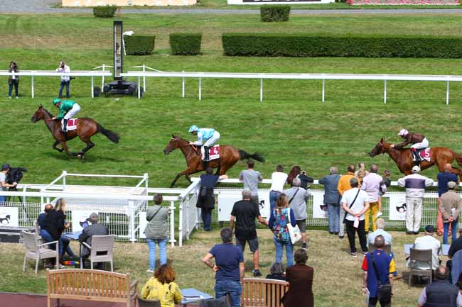 Photo d'arrivée de la course pmu PRIX DE TOLLEVILLE à CLAIREFONTAINE le Vendredi 9 août 2019
