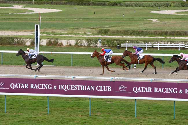 Photo d'arrivée de la course pmu PRIX DE L'ASSOCIATION DES JOCKEYS à DEAUVILLE le Samedi 10 août 2019