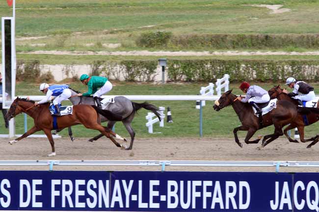 Photo d'arrivée de la course pmu PRIX DE LA MOTTE SASSY à DEAUVILLE le Dimanche 11 août 2019
