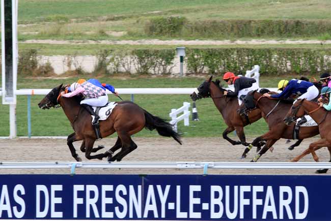 Photo d'arrivée de la course pmu PRIX DE BLONVILLE-SUR-MER à DEAUVILLE le Dimanche 11 août 2019