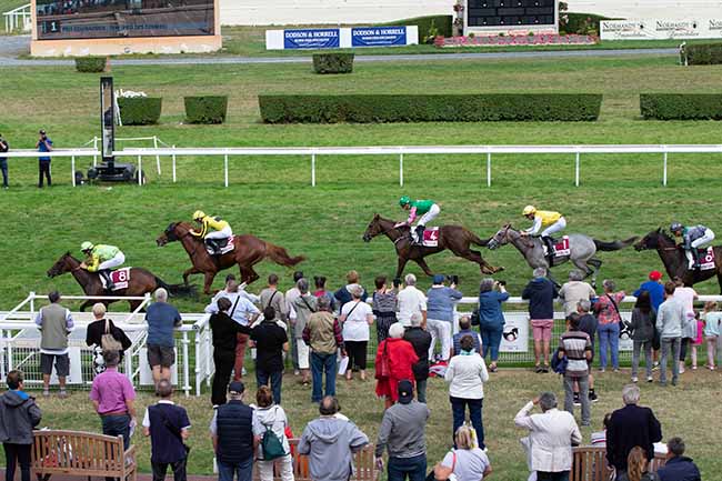 Photo d'arrivée de la course pmu PRIX EQUIDARMOR - TRM à CLAIREFONTAINE le Vendredi 16 août 2019