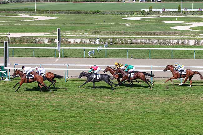 Photo d'arrivée de la course pmu PRIX DE PONT-AUDEMER à DEAUVILLE le Vendredi 23 août 2019