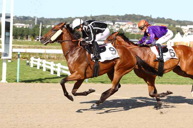 Photo d'arrivée de la course pmu PRIX DE LAUMARC à DEAUVILLE le Vendredi 23 août 2019