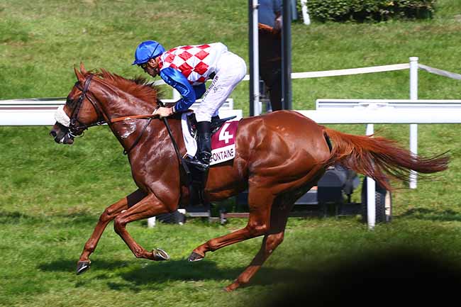 Photo d'arrivée de la course pmu PRIX VOIX DU NORD à CLAIREFONTAINE le Lundi 26 août 2019