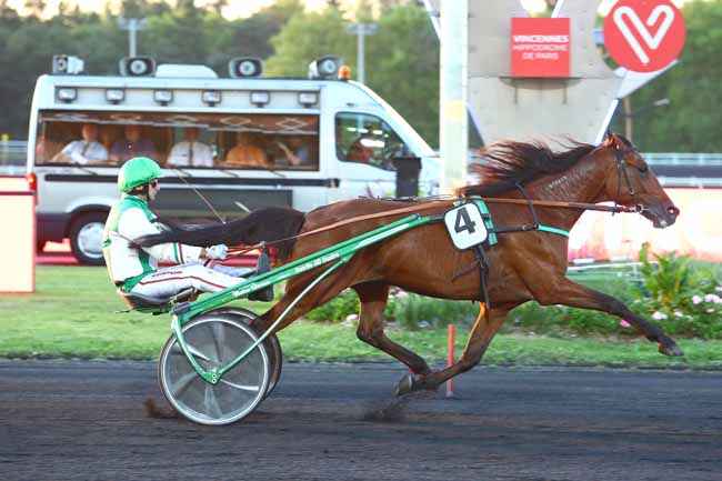 Photo d'arrivée de la course pmu PRIX ALEXANDRA à PARIS-VINCENNES le Vendredi 30 août 2019
