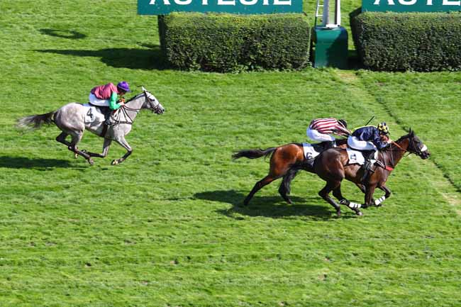 Photo d'arrivée de la course pmu PRIX WEATHER PERMITTING à AUTEUIL le Mardi 3 septembre 2019
