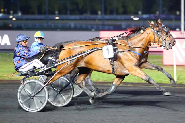 Photo d'arrivée de la course pmu PRIX ADELINDA à PARIS-VINCENNES le Vendredi 6 septembre 2019
