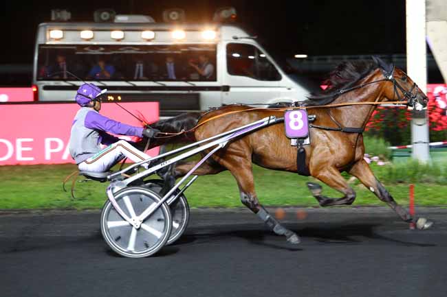 Photo d'arrivée de la course pmu PRIX AMALIA à PARIS-VINCENNES le Vendredi 6 septembre 2019