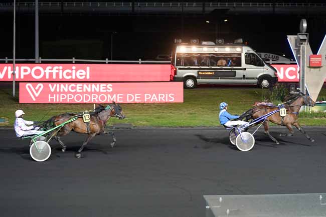 Photo d'arrivée de la course pmu PRIX ALKESTE à PARIS-VINCENNES le Mardi 10 septembre 2019