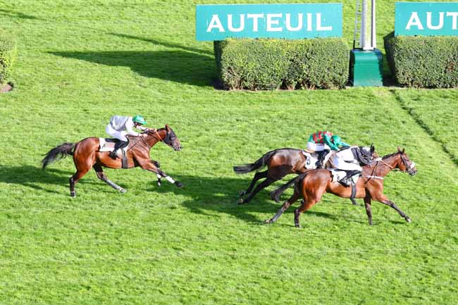 Photo d'arrivée de la course pmu PRIX XANTHOR à AUTEUIL le Mercredi 11 septembre 2019