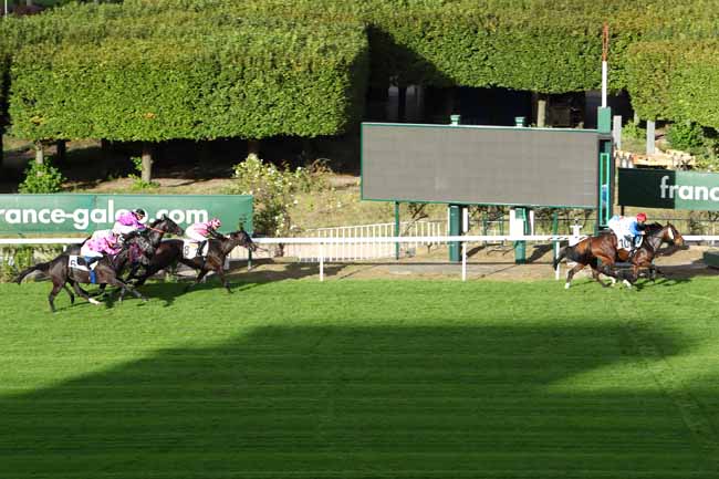 Photo d'arrivée de la course pmu PRIX DE PRIGNAC à SAINT-CLOUD le Vendredi 13 septembre 2019