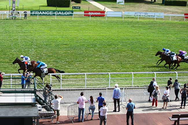 Photo d'arrivée de la course pmu PRIX ECLIPSE à MAISONS-LAFFITTE le Lundi 16 septembre 2019