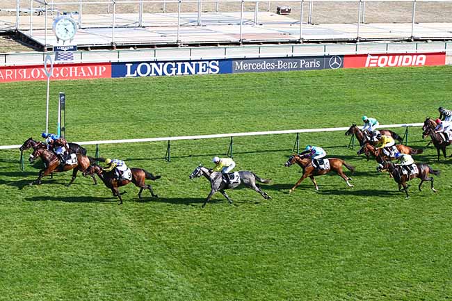 Photo d'arrivée de la course pmu PRIX DE BERCY à LONGCHAMP le Samedi 21 septembre 2019