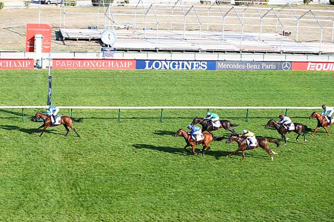 Photo d'arrivée de la course pmu PRIX DU PRINCE D'ORANGE à LONGCHAMP le Samedi 21 septembre 2019