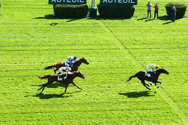 Photo d'arrivée de la course pmu PRIX MARITTIMO à AUTEUIL le Lundi 23 septembre 2019