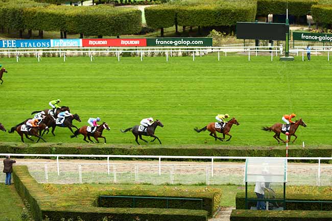 Photo d'arrivée de la course pmu PRIX DU LIEU PLAISANT à SAINT-CLOUD le Vendredi 27 septembre 2019
