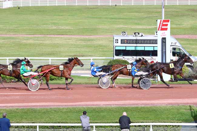 Photo d'arrivée de la course pmu PRIX D'EGLETONS à ENGHIEN le Lundi 30 septembre 2019