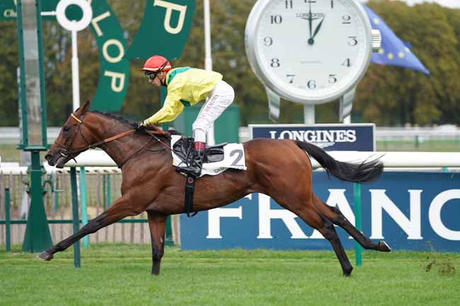 Photo d'arrivée de la course pmu PRIX DE VAUBLANC à CHANTILLY le Lundi 30 septembre 2019
