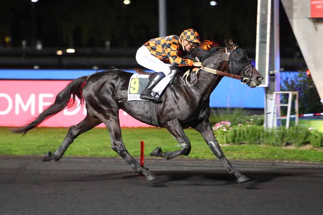 Photo d'arrivée de la course pmu PRIX LILIUS à PARIS-VINCENNES le Vendredi 4 octobre 2019