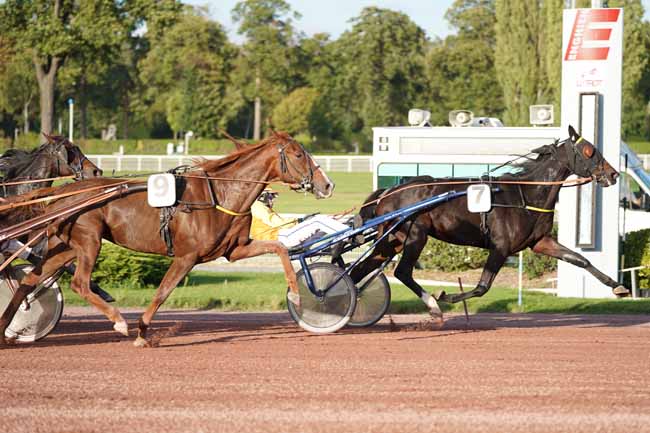 Photo d'arrivée de la course pmu PRIX DE LA TOUR MONTPARNASSE à ENGHIEN le Jeudi 10 octobre 2019