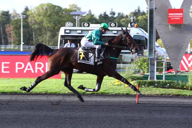 Photo d'arrivée de la course pmu PRIX PHACT à PARIS-VINCENNES le Mardi 15 octobre 2019