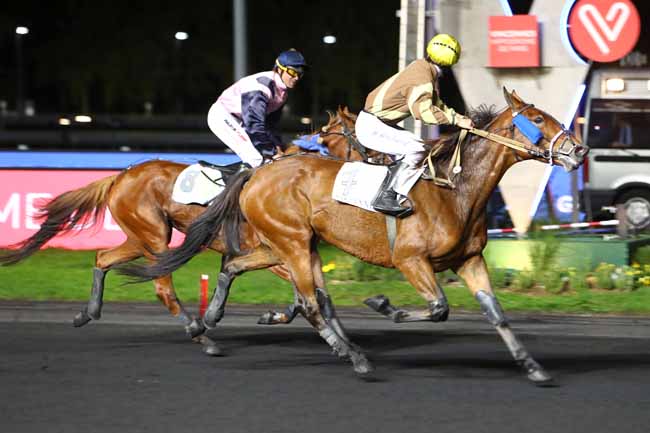 Photo d'arrivée de la course pmu PRIX GOBERTA à PARIS-VINCENNES le Mardi 15 octobre 2019
