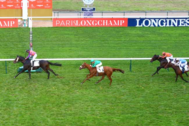 Photo d'arrivée de la course pmu PRIX DU CONSEIL DE PARIS à LONGCHAMP le Dimanche 20 octobre 2019