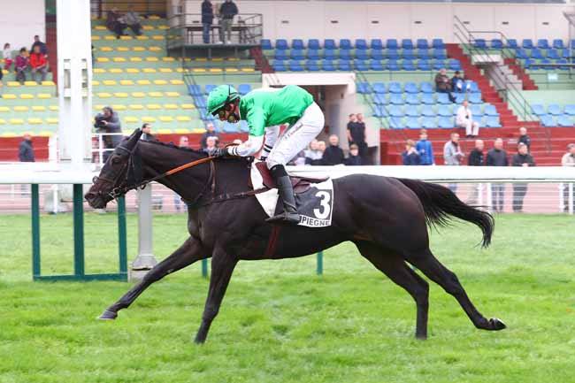 Photo d'arrivée de la course pmu PRIX VATALYS à COMPIEGNE le Mardi 22 octobre 2019
