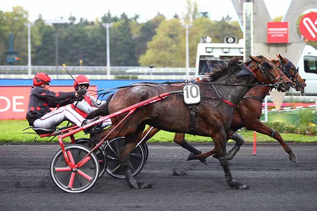 Photo d'arrivée de la course pmu PRIX ISARA à PARIS-VINCENNES le Mardi 22 octobre 2019