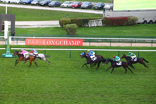 Photo d'arrivée de la course pmu PRIX MACKENSIE GRIEVES à LONGCHAMP le Dimanche 27 octobre 2019