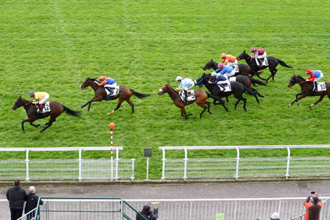 Photo d'arrivée de la course pmu PRIX DE NEAUPHLE-LE-VIEUX à MAISONS-LAFFITTE le Mardi 29 octobre 2019