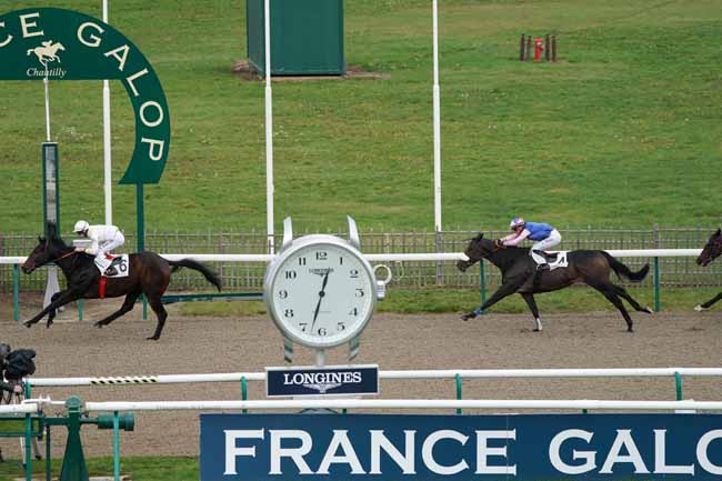 Photo d'arrivée de la course pmu PRIX DE L'EMBARCADERE à CHANTILLY le Mercredi 6 novembre 2019