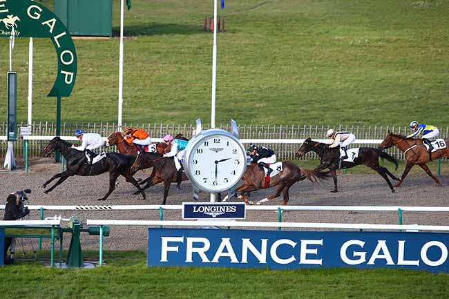 Photo d'arrivée de la course pmu PRIX MAGDELENE à CHANTILLY le Mardi 19 novembre 2019