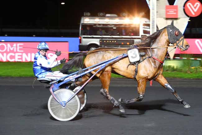 Photo d'arrivée de la course pmu PRIX THIA à PARIS-VINCENNES le Mardi 19 novembre 2019
