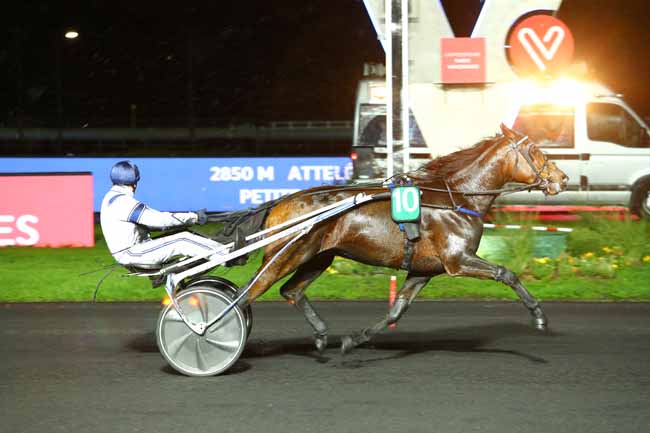 Photo d'arrivée de la course pmu PRIX AGATHE à PARIS-VINCENNES le Vendredi 22 novembre 2019