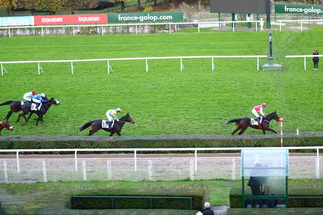 Photo d'arrivée de la course pmu PRIX DE CHEMOITOU à SAINT-CLOUD le Vendredi 22 novembre 2019