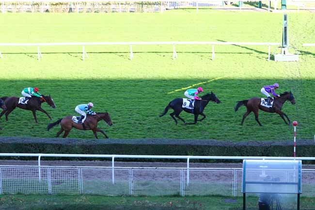 Photo d'arrivée de la course pmu PRIX DE VINCENNES à SAINT-CLOUD le Vendredi 22 novembre 2019