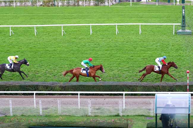 Photo d'arrivée de la course pmu PRIX DU MANOIR à SAINT-CLOUD le Vendredi 22 novembre 2019