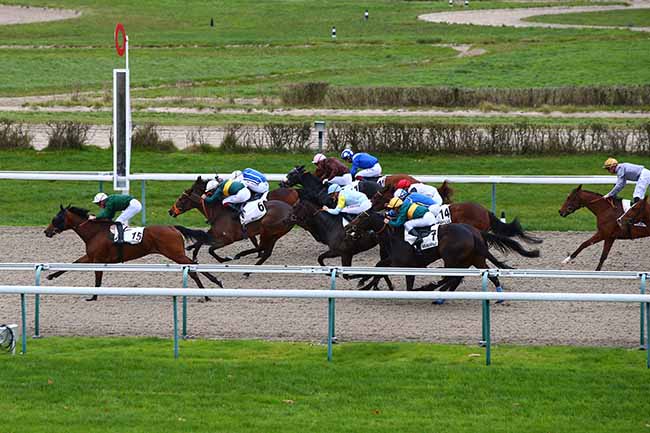 Photo d'arrivée de la course pmu PRIX PETITE ETOILE à DEAUVILLE le Mardi 26 novembre 2019