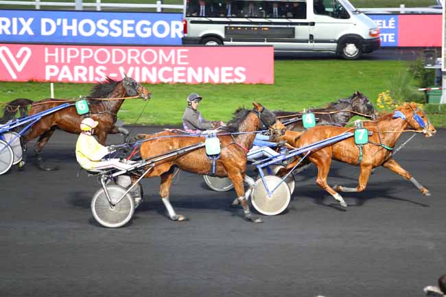 Photo d'arrivée de la course pmu PRIX D'HOSSEGOR à PARIS-VINCENNES le Lundi 2 décembre 2019