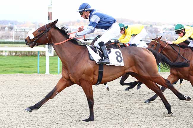 Photo d'arrivée de la course pmu PRIX DE MORICAUD à DEAUVILLE le Lundi 2 décembre 2019