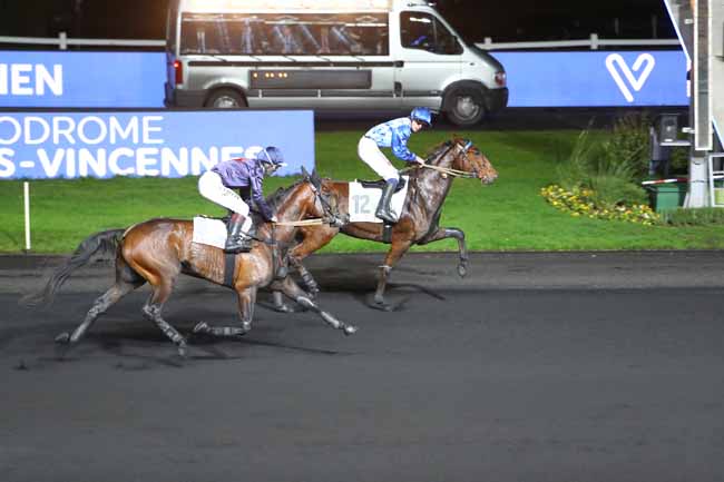 Photo d'arrivée de la course pmu PRIX DE ROSTRENEN à PARIS-VINCENNES le Dimanche 8 décembre 2019