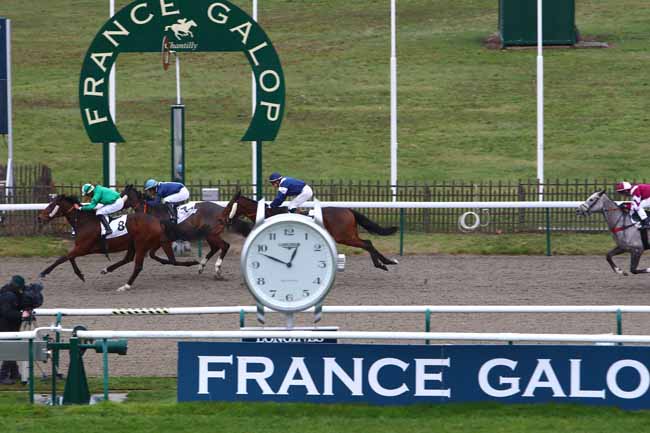 Photo d'arrivée de la course pmu PRIX DE VEMARS à CHANTILLY le Jeudi 12 décembre 2019