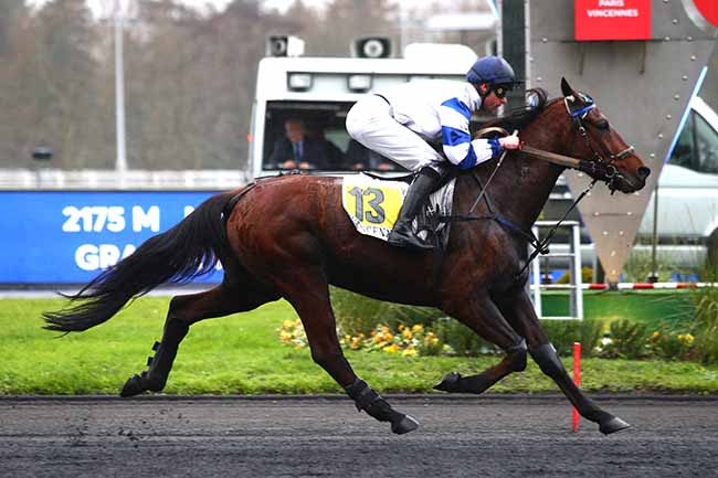 Photo d'arrivée de la course pmu PRIX DE LANGON à PARIS-VINCENNES le Jeudi 12 décembre 2019