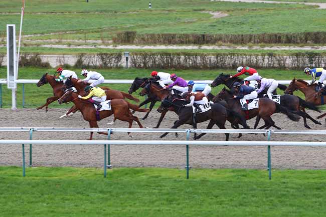 Photo d'arrivée de la course pmu PRIX DU MESNIL-DURAND à DEAUVILLE le Lundi 16 décembre 2019