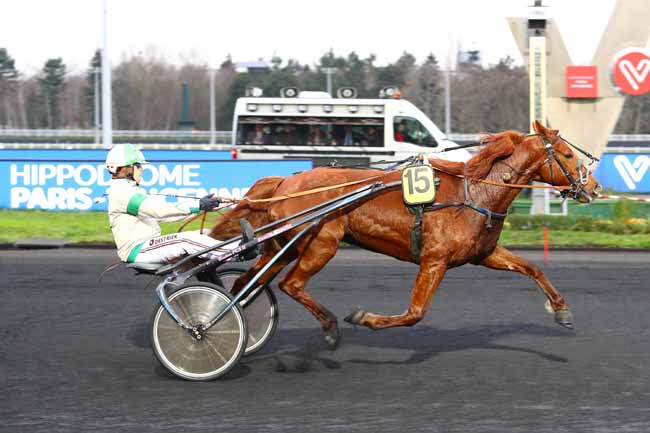 Photo d'arrivée de la course pmu PRIX DE MORGAT à PARIS-VINCENNES le Vendredi 27 décembre 2019