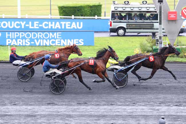 Photo d'arrivée de la course pmu PRIX DE COUCY-LE-CHATEAU à PARIS-VINCENNES le Jeudi 2 janvier 2020